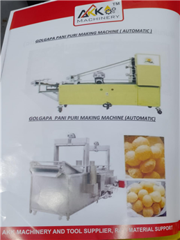 GOLGAPA PANI PURI MAKING MACHINE(AUTOMATIC)