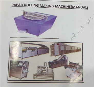 PAPAD ROLLING MAKING MACHINE (MANUAL)